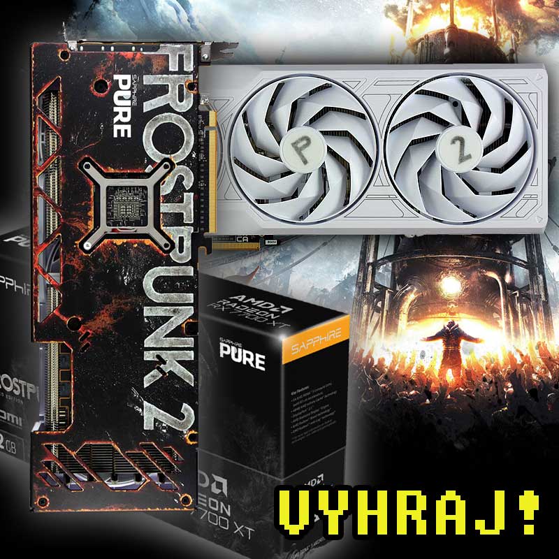 Soutěž se SAPPHIRE o Sapphire PURE RX 7700 XT 12G Frostpunk 2 Edition