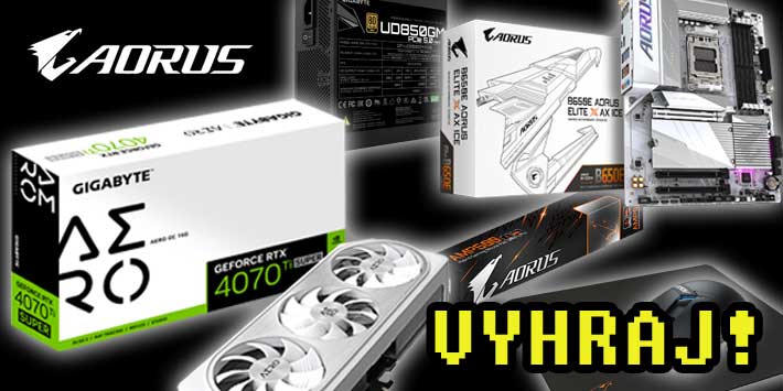 Velká prázdninová soutěž s GIGABYTE o GeForce RTX 4070 Ti SUPER (Aktualizace)