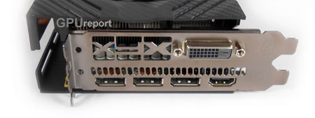 XFX RX 590 Fatboy 8GB obrazové výatupy