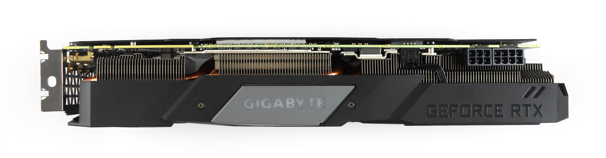 Gigabyte RTX 2070 SUPER Gaming OC; horní strana