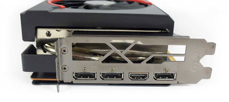 MSI RX 5700 GAMING X 8G obrazové výstupy