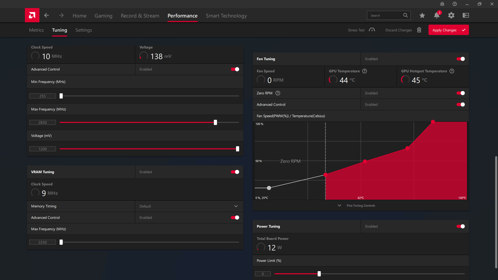 Sapphire TriXX; ASAE