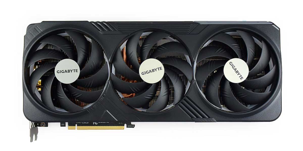 Gigabyte RTX 4080 SUPER GAMING OC 16G; čelní strana