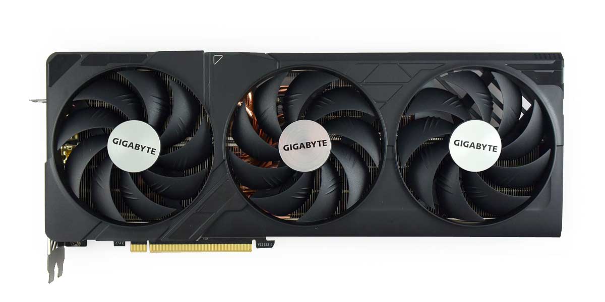 Gigabyte RTX 4070 Ti SUPER Windforce MAX OC 16G; čelní strana