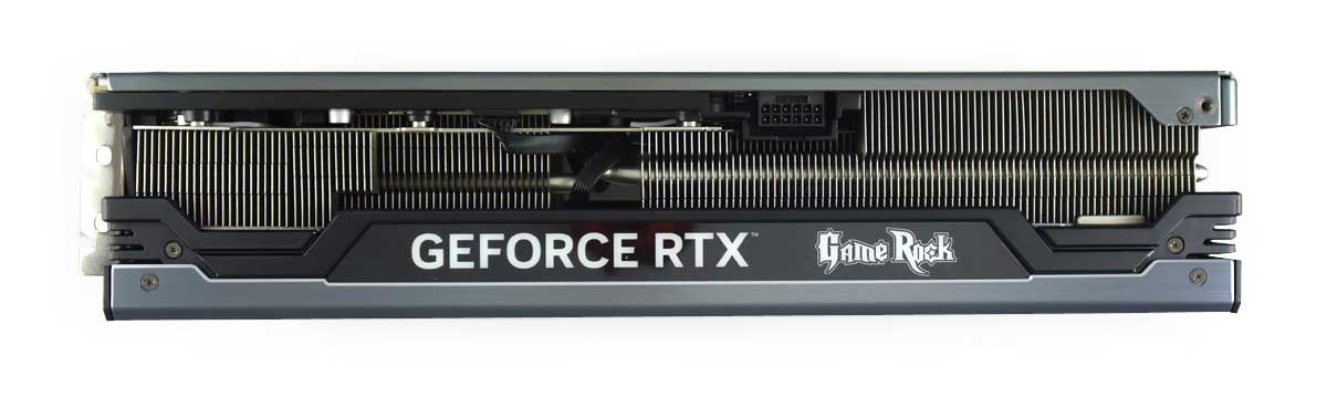 PALiT RTX 4070 Ti SUPER GameRock OmniBlack 16G; horní strana