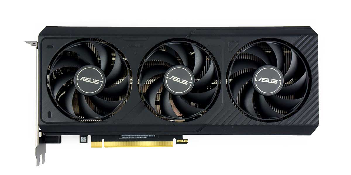 Asus PRIME RTX 4070 SUPER O12G; čelní strana