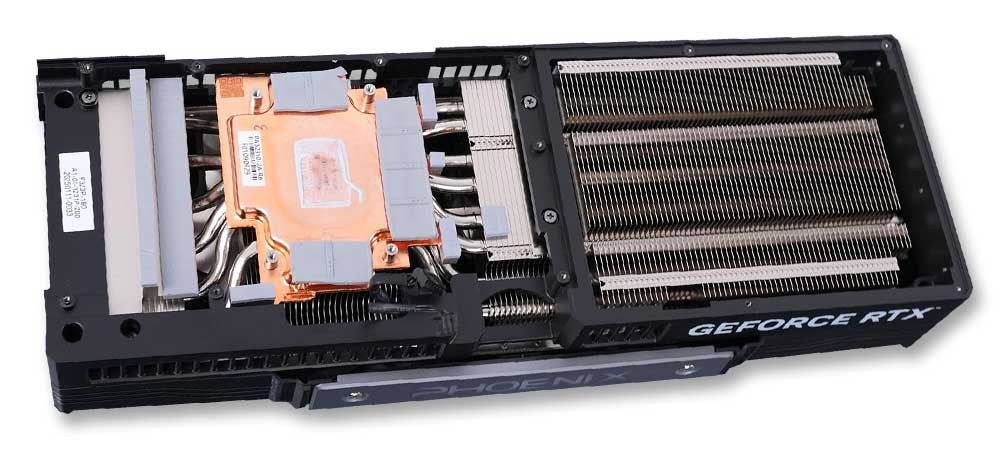 Gainward RTX 5080 PHOENIX GS 16G; chladič