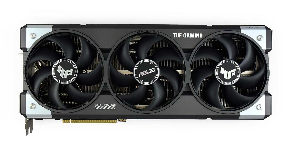 Asus TUF RTX 5080 O16G Gaming; čelní strana